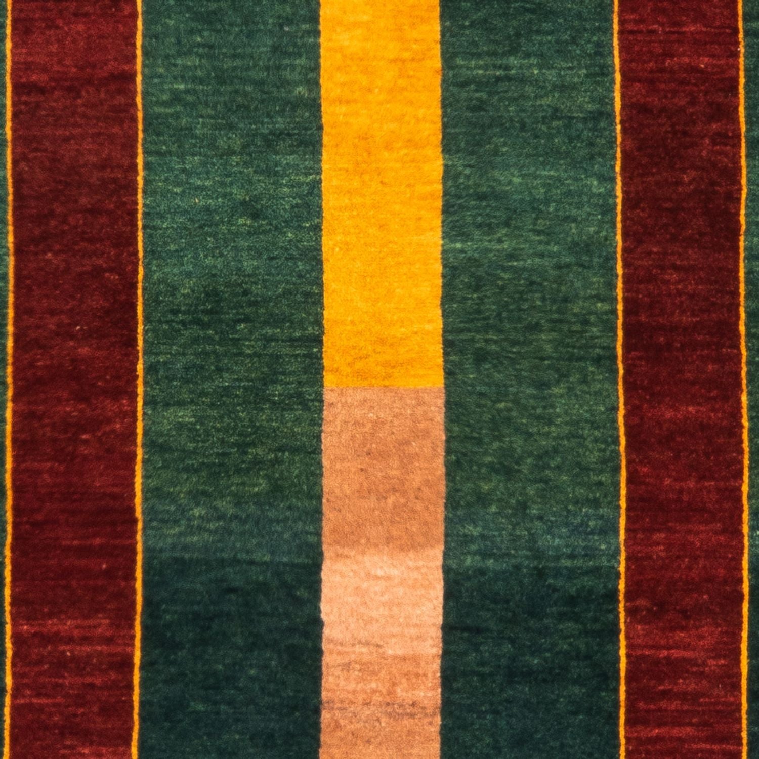 Gabbeh Teppich - Perser - 156 x 106 cm - grün