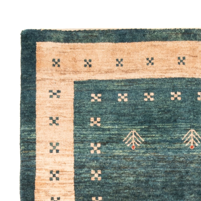 Gabbeh Teppich - Perser - 146 x 102 cm - grün