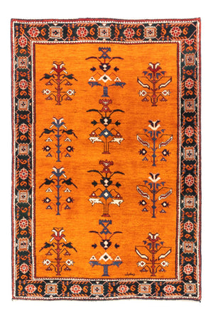 Gabbeh Teppich - Perser - 150 x 106 cm - gold