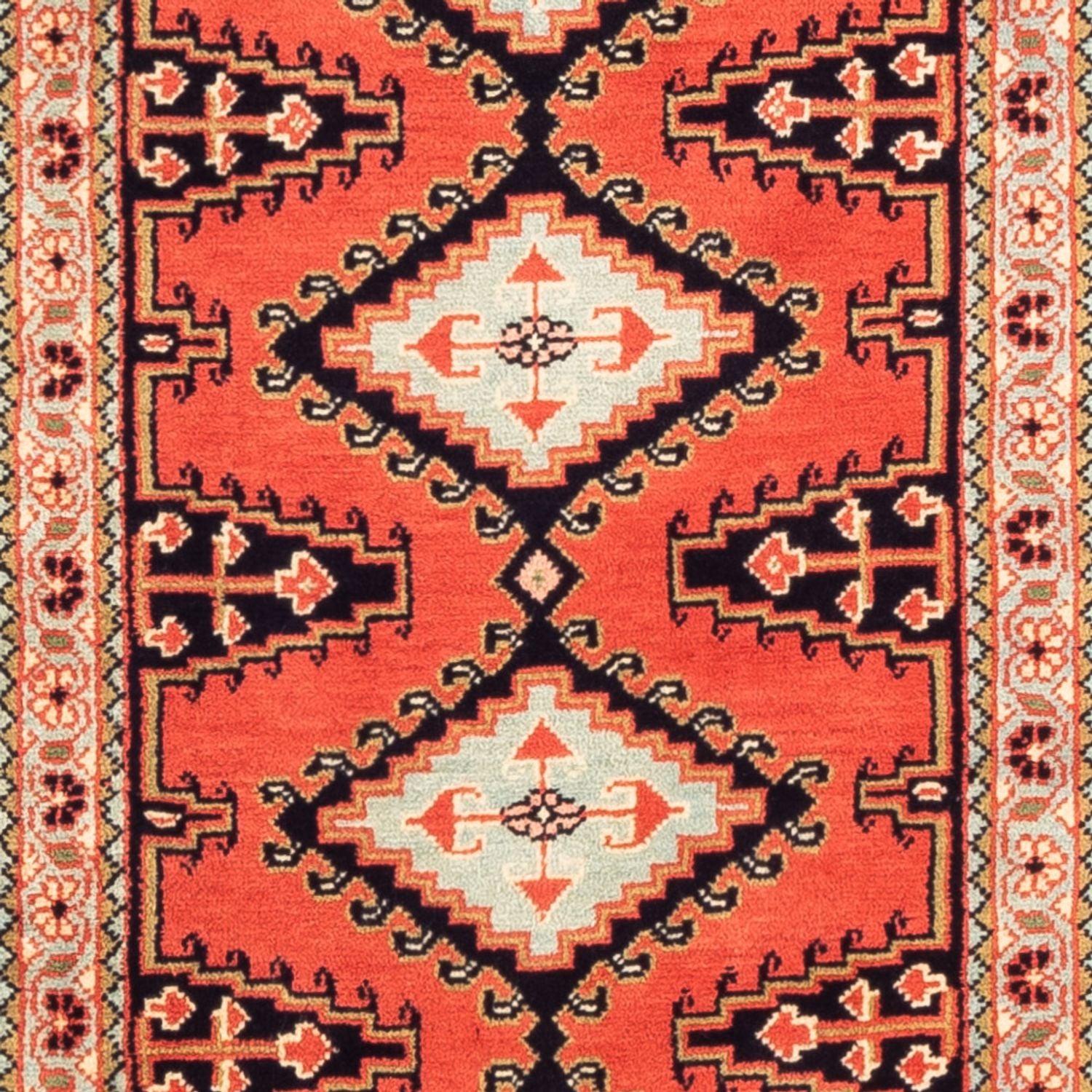 Läufer Kelim - Oriental - 310 x 75 cm - rot