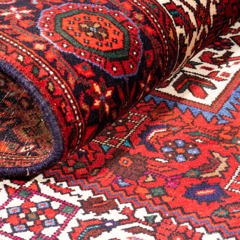 Perserteppich - Nomadic - 156 x 103 cm - rot