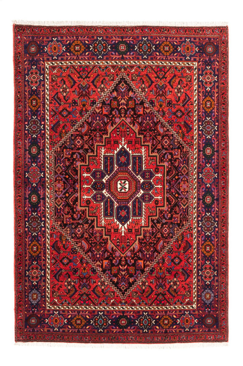 Perserteppich - Nomadic - 148 x 102 cm - rot