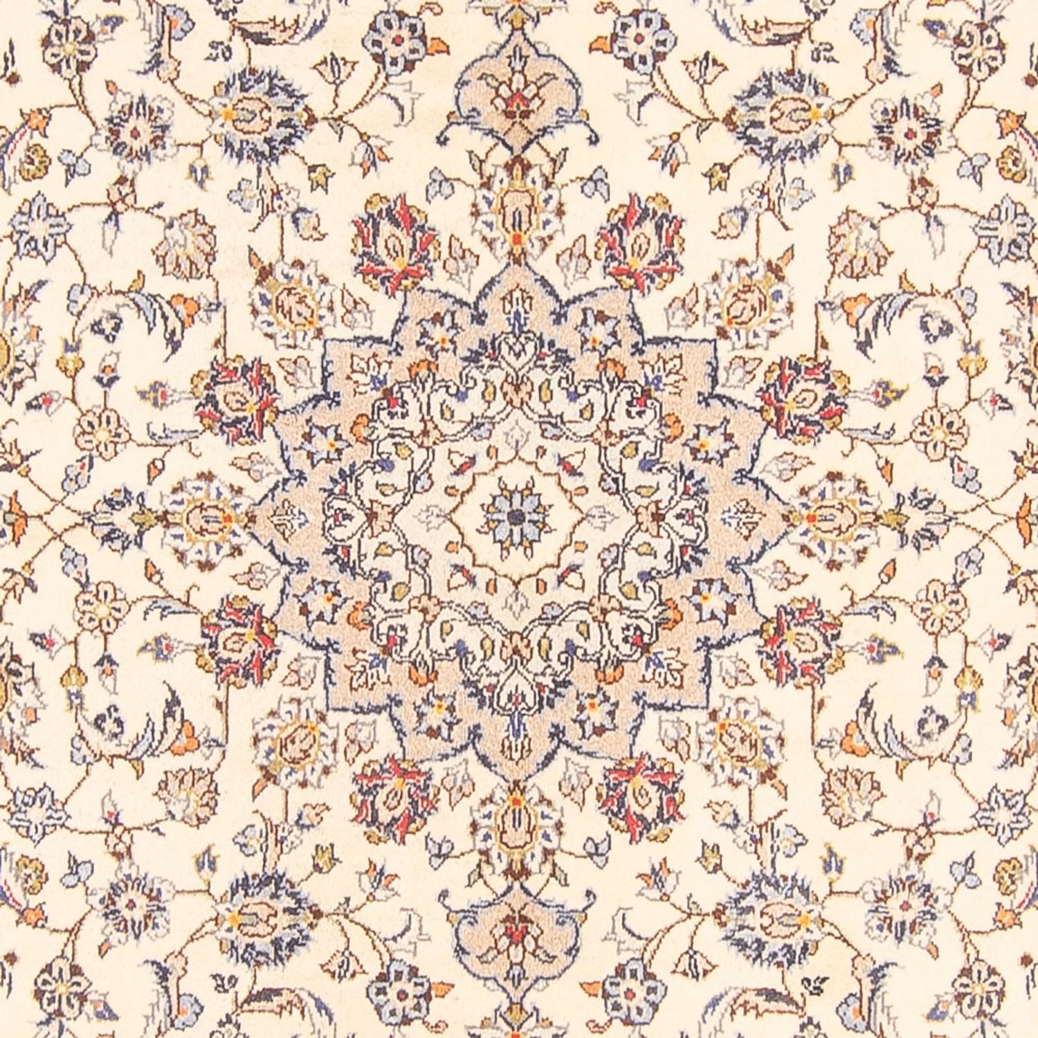 Perserteppich - Keshan - 274 x 197 cm - creme