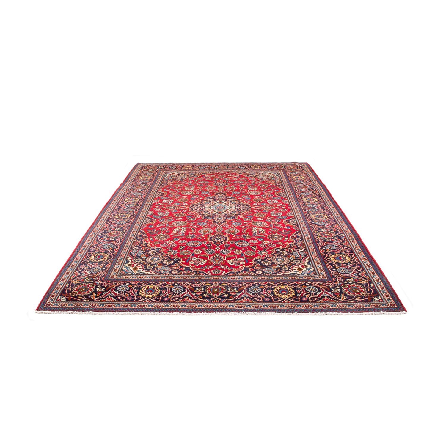 Perserteppich - Keshan - 294 x 194 cm - rot