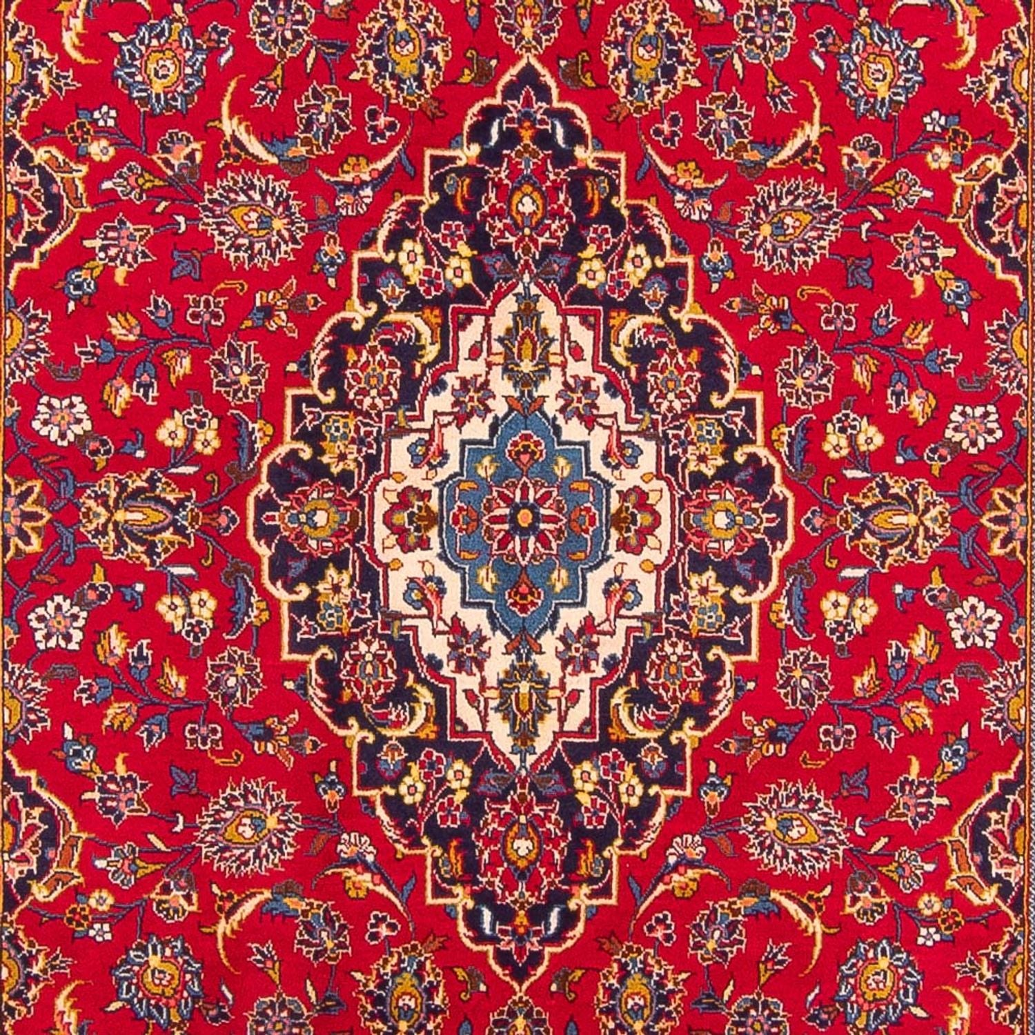 Perserteppich - Keshan - 294 x 194 cm - rot