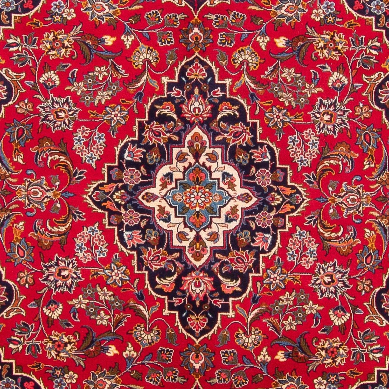 Perserteppich - Keshan - 293 x 195 cm - rot