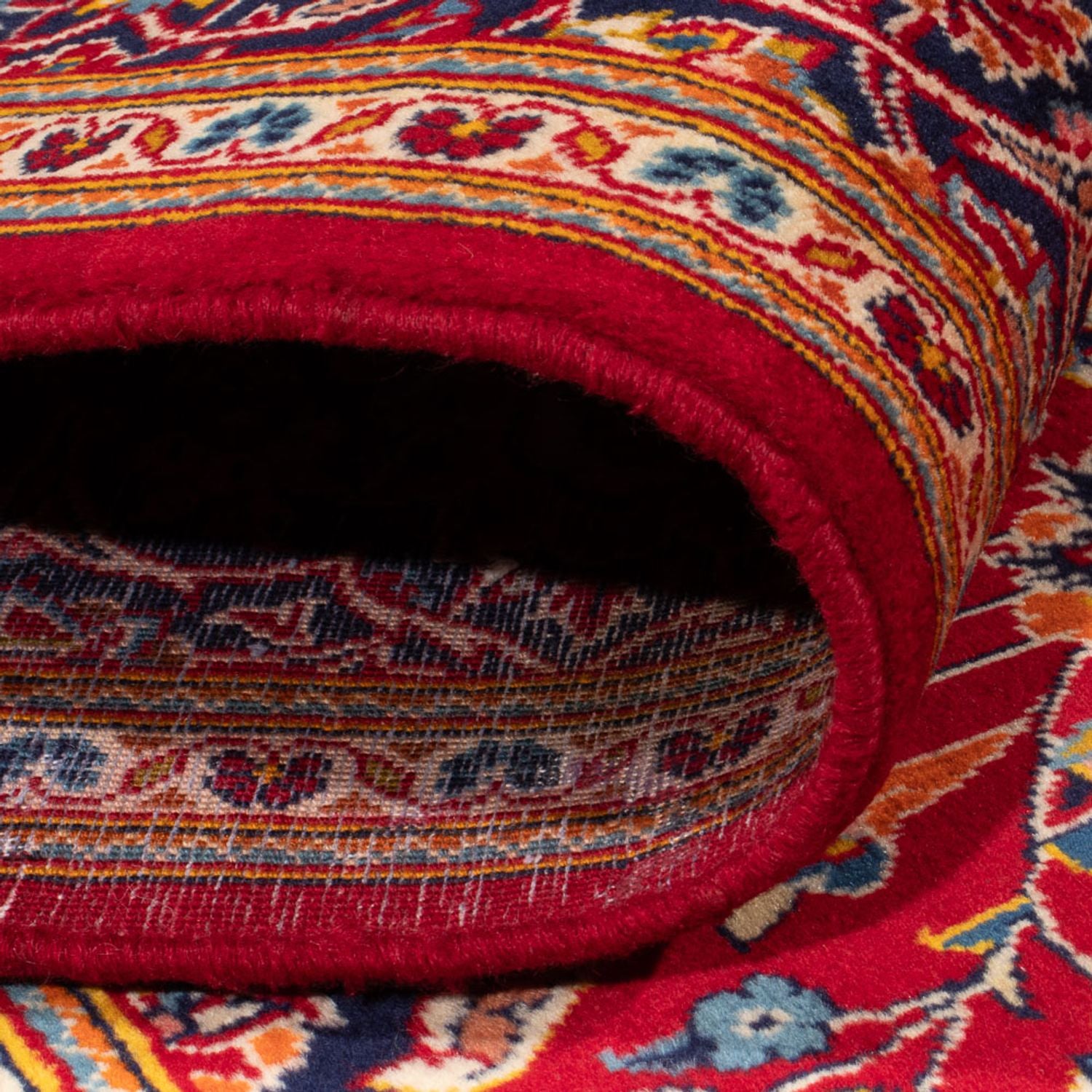 Perserteppich - Keshan - 284 x 202 cm - rot