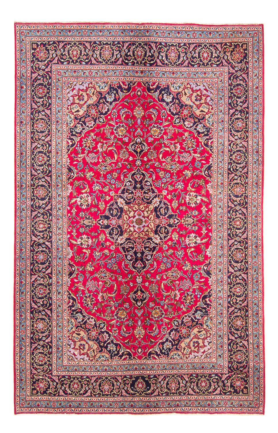 Perserteppich - Keshan - 288 x 200 cm - rot