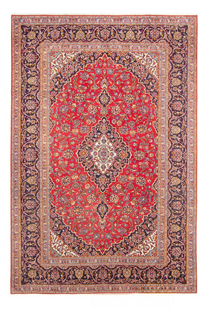 Perserteppich - Keshan - 295 x 198 cm - rot