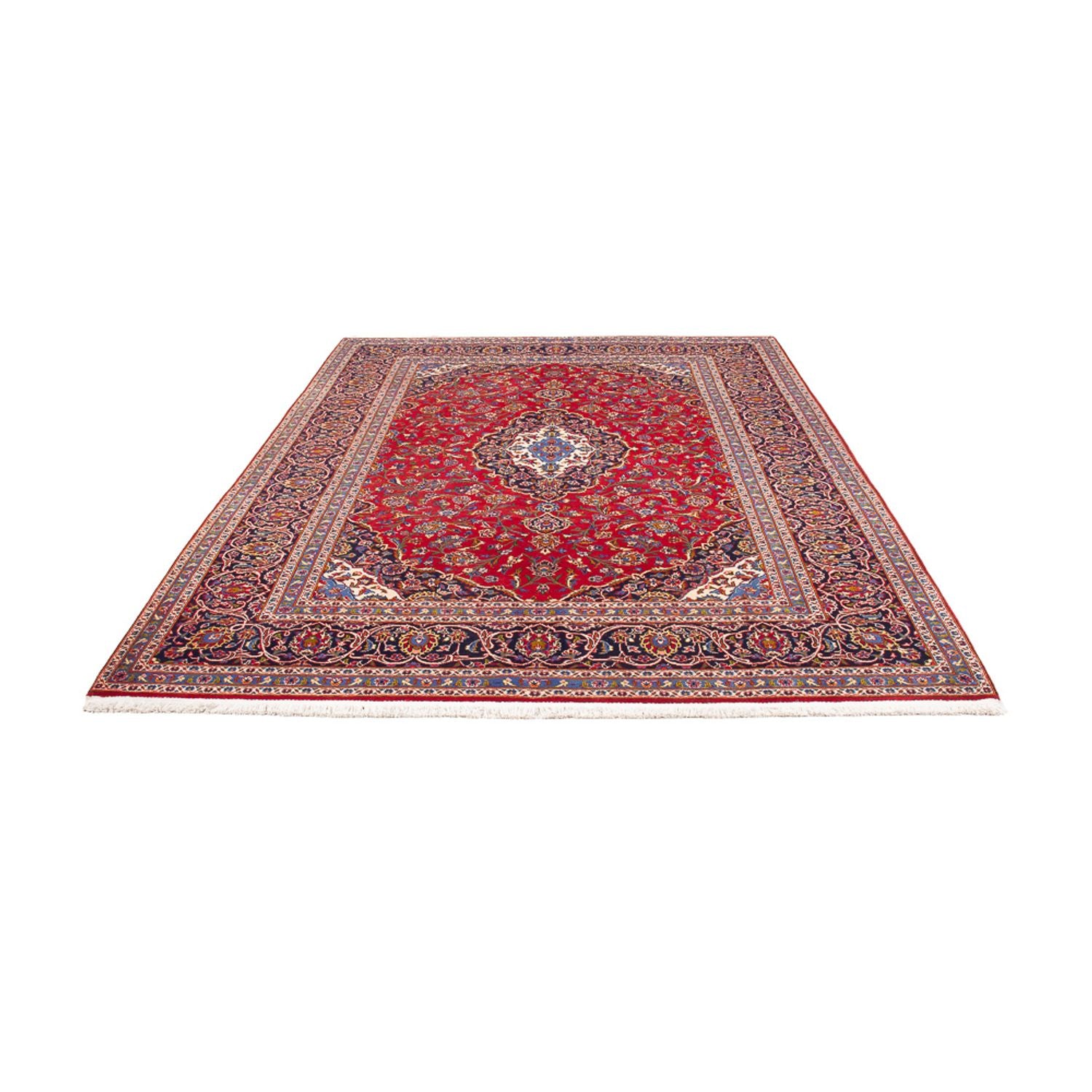 Perserteppich - Keshan - 293 x 202 cm - rot