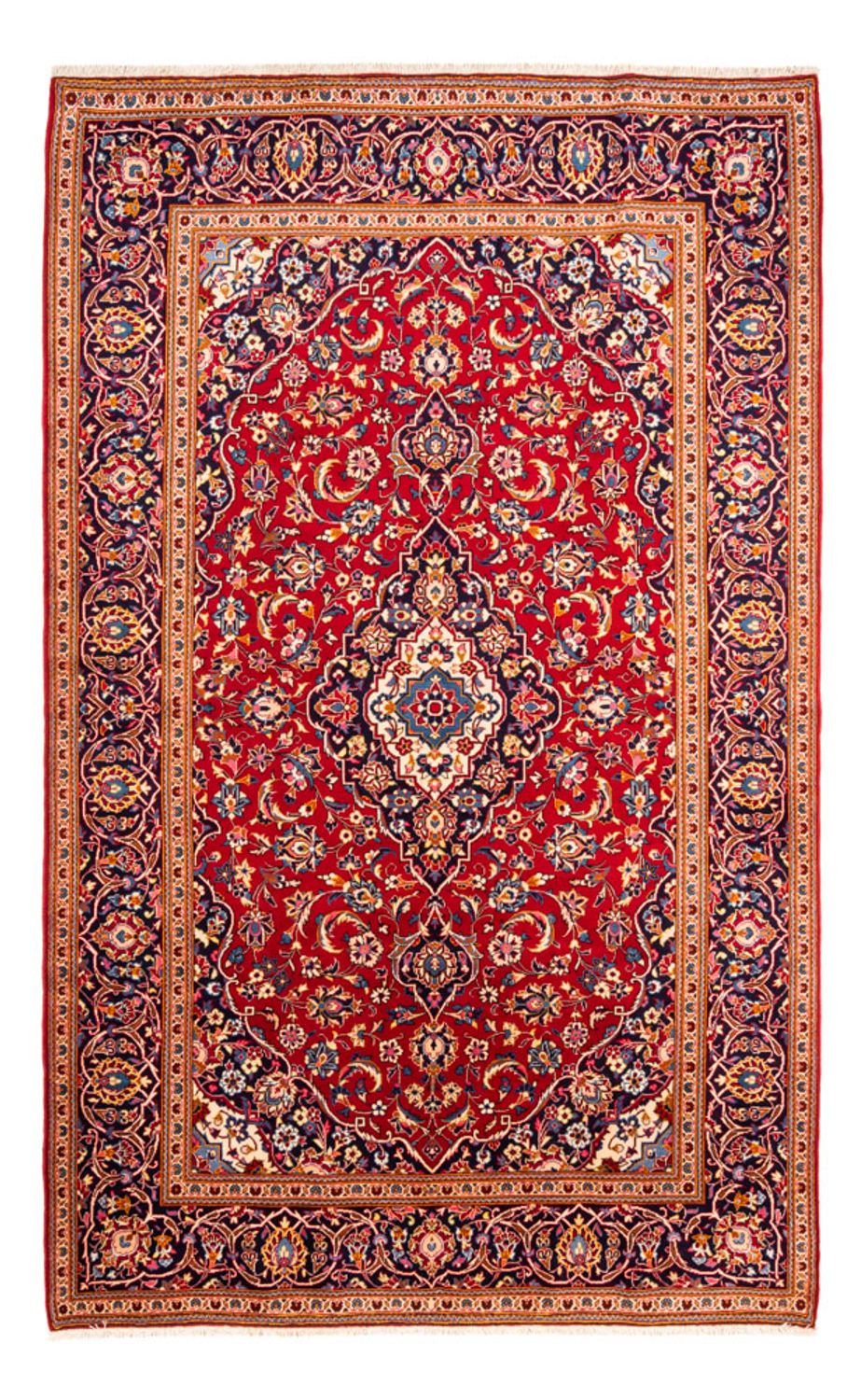 Perserteppich - Keshan - 302 x 198 cm - rot