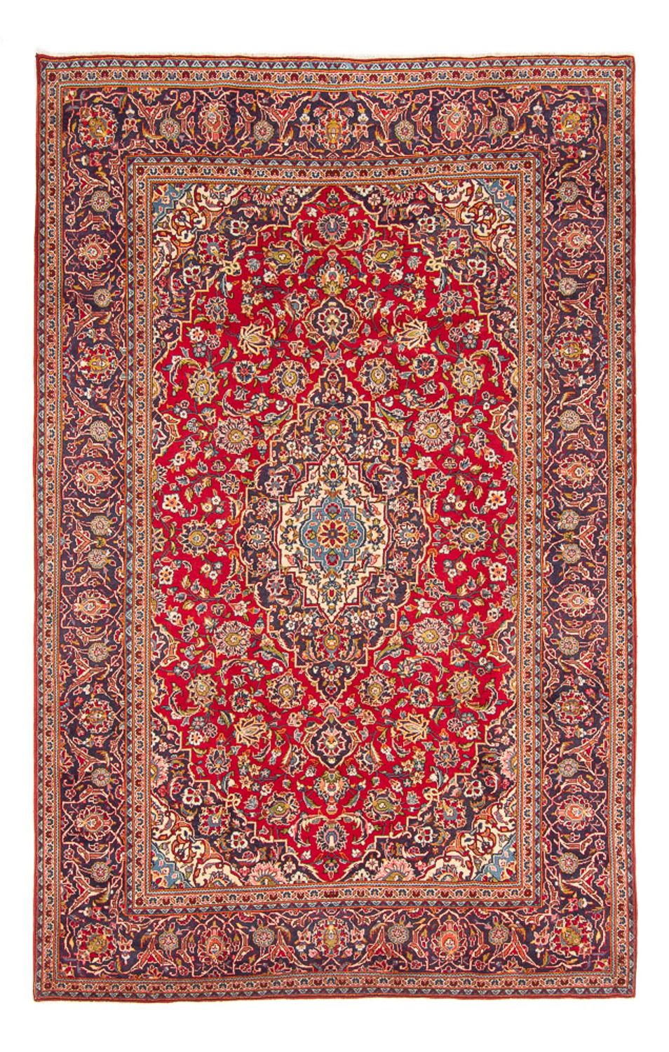 Perserteppich - Keshan - 300 x 200 cm - rot