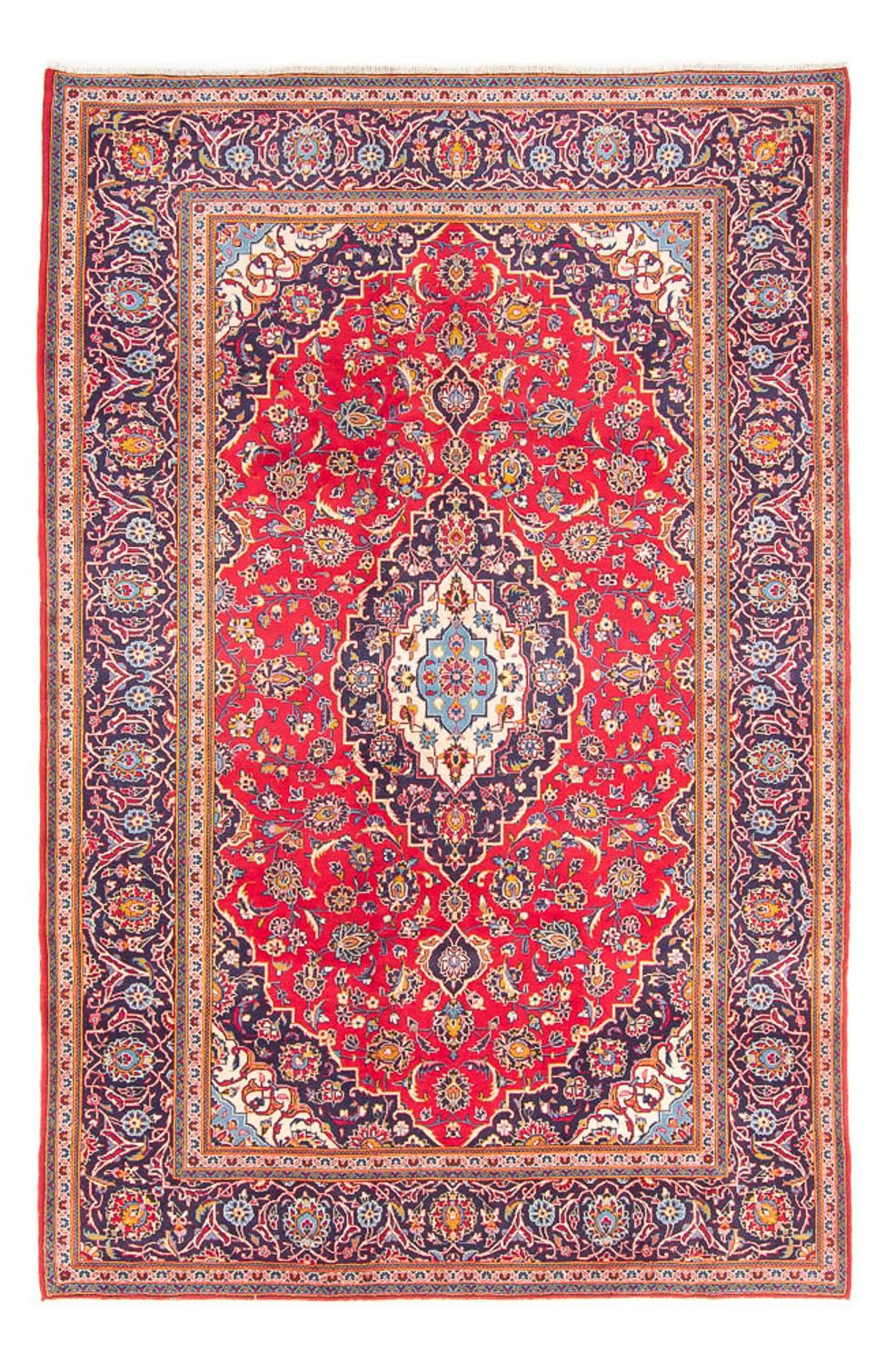 Perserteppich - Keshan - 300 x 200 cm - rot