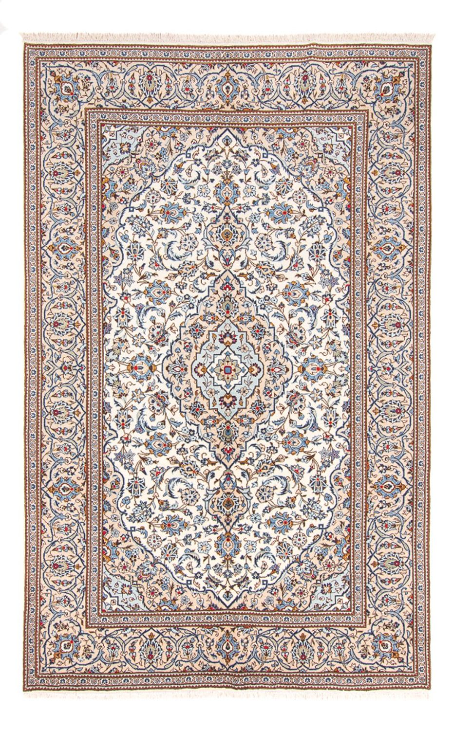 Perserteppich - Keshan - 303 x 200 cm - beige