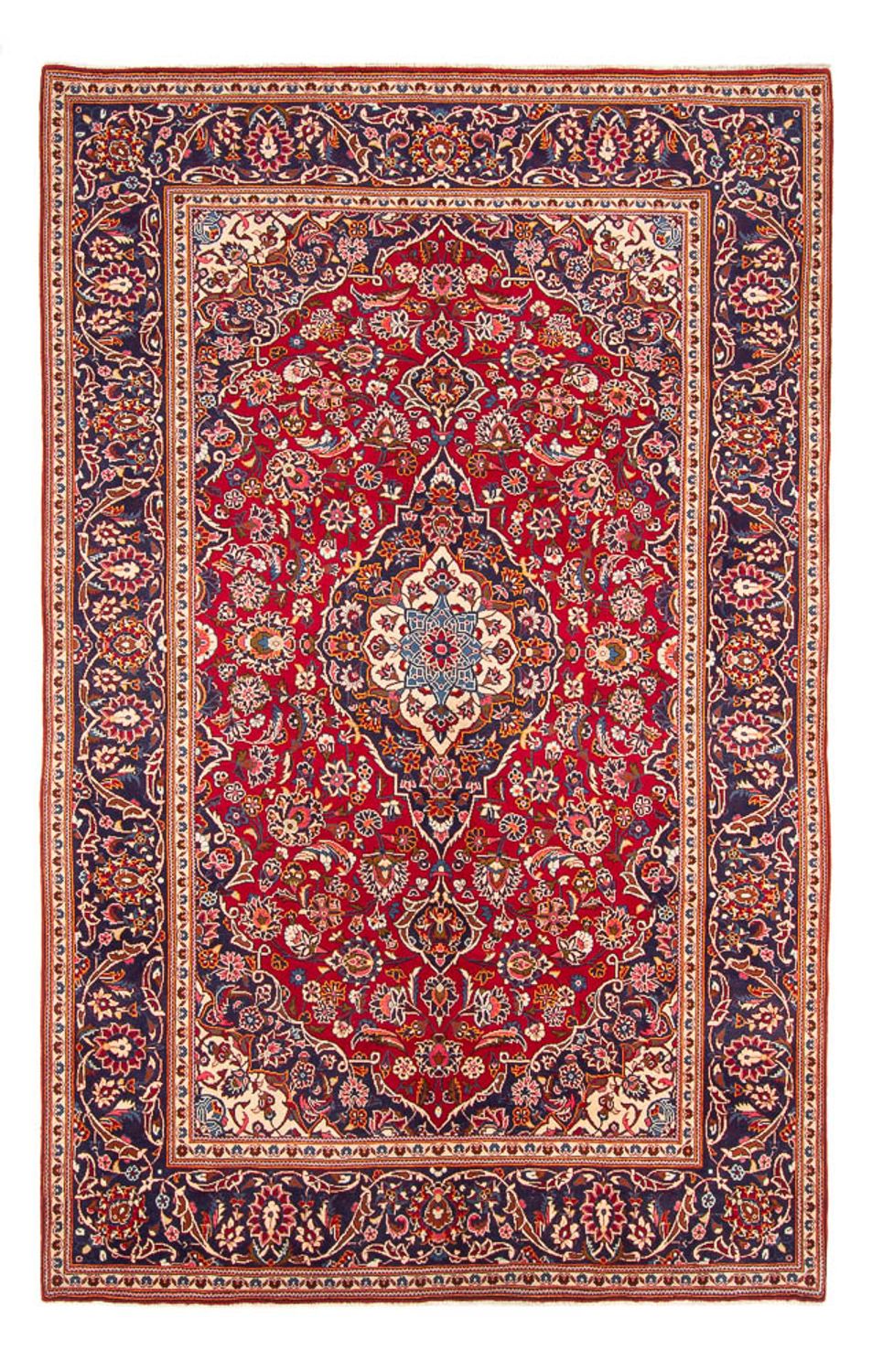 Perserteppich - Keshan - 303 x 202 cm - rot
