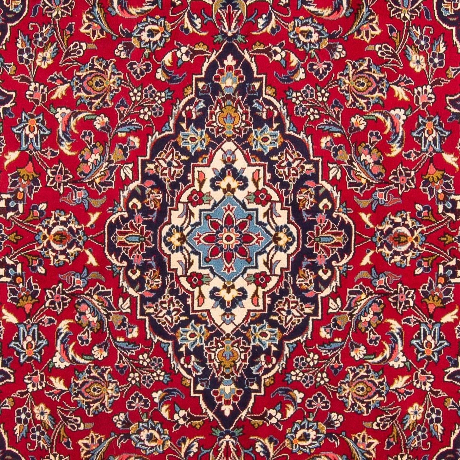 Perserteppich - Keshan - 302 x 203 cm - rot