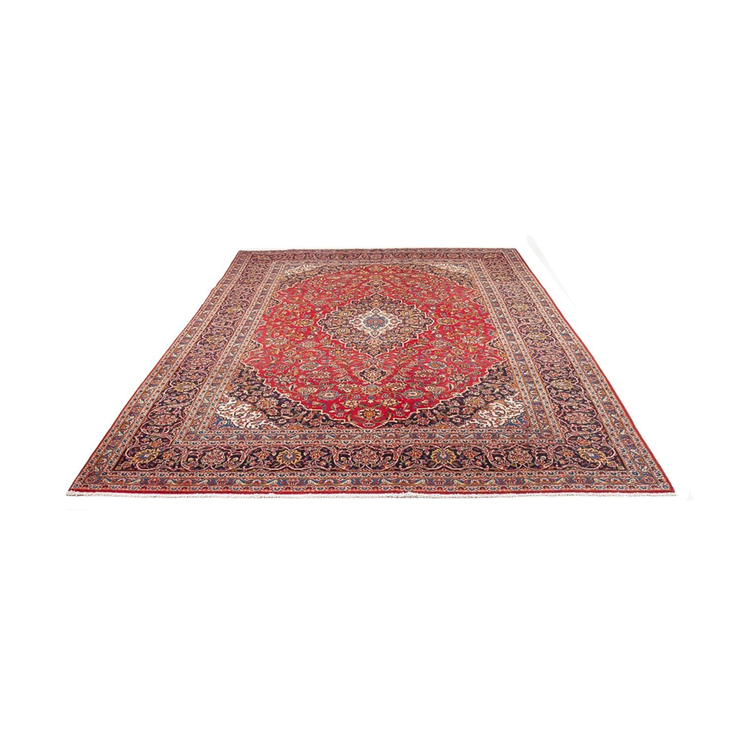 Perserteppich - Keshan - 297 x 207 cm - rot