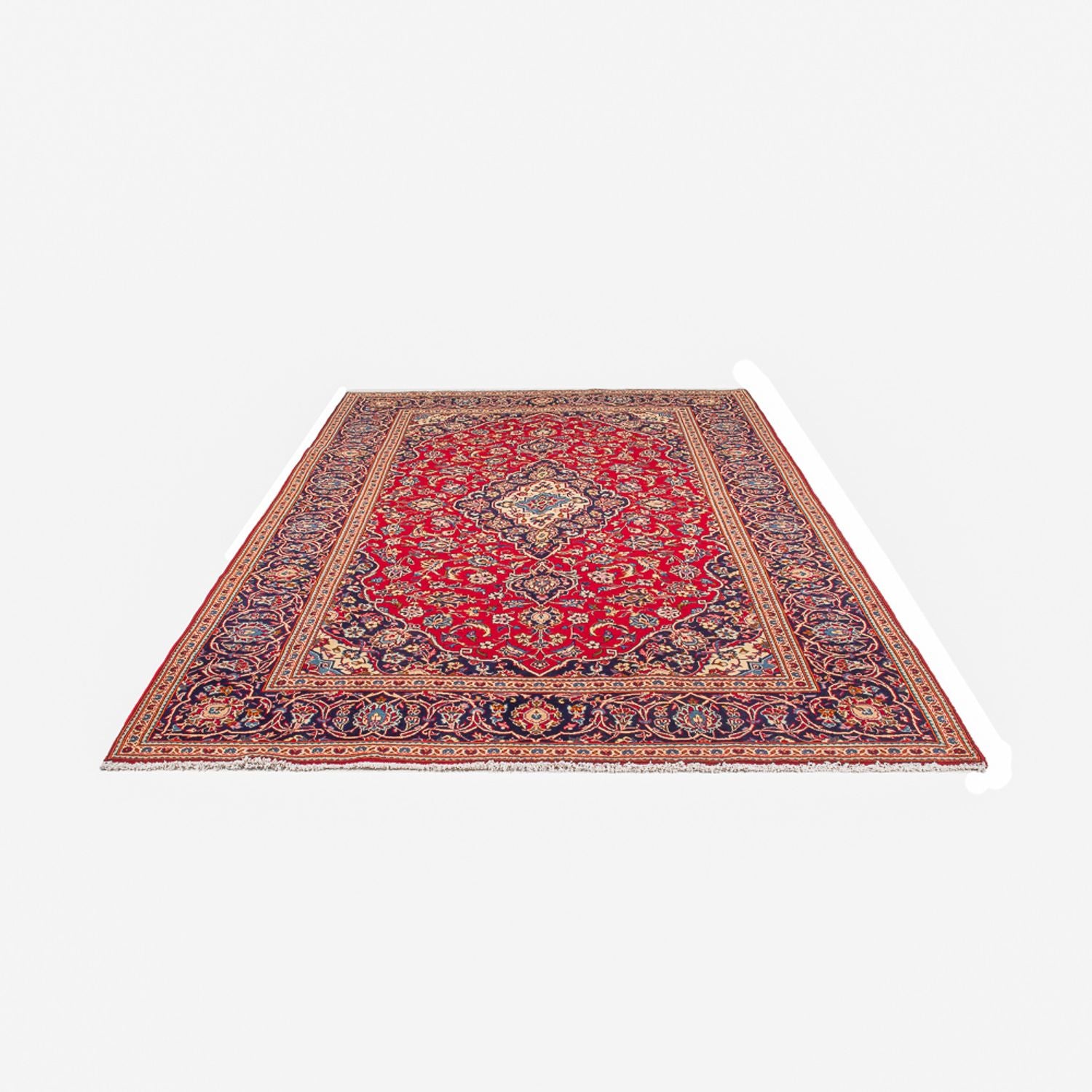 Perserteppich - Keshan - 310 x 200 cm - rot
