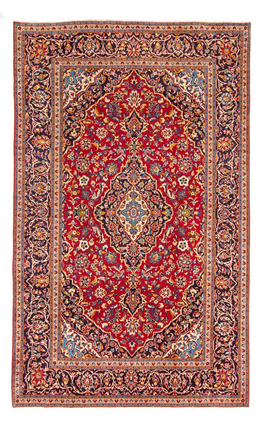 Perserteppich - Keshan - 312 x 202 cm - rot