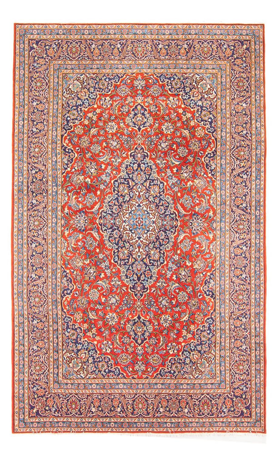 Perserteppich - Keshan - 314 x 202 cm - rot