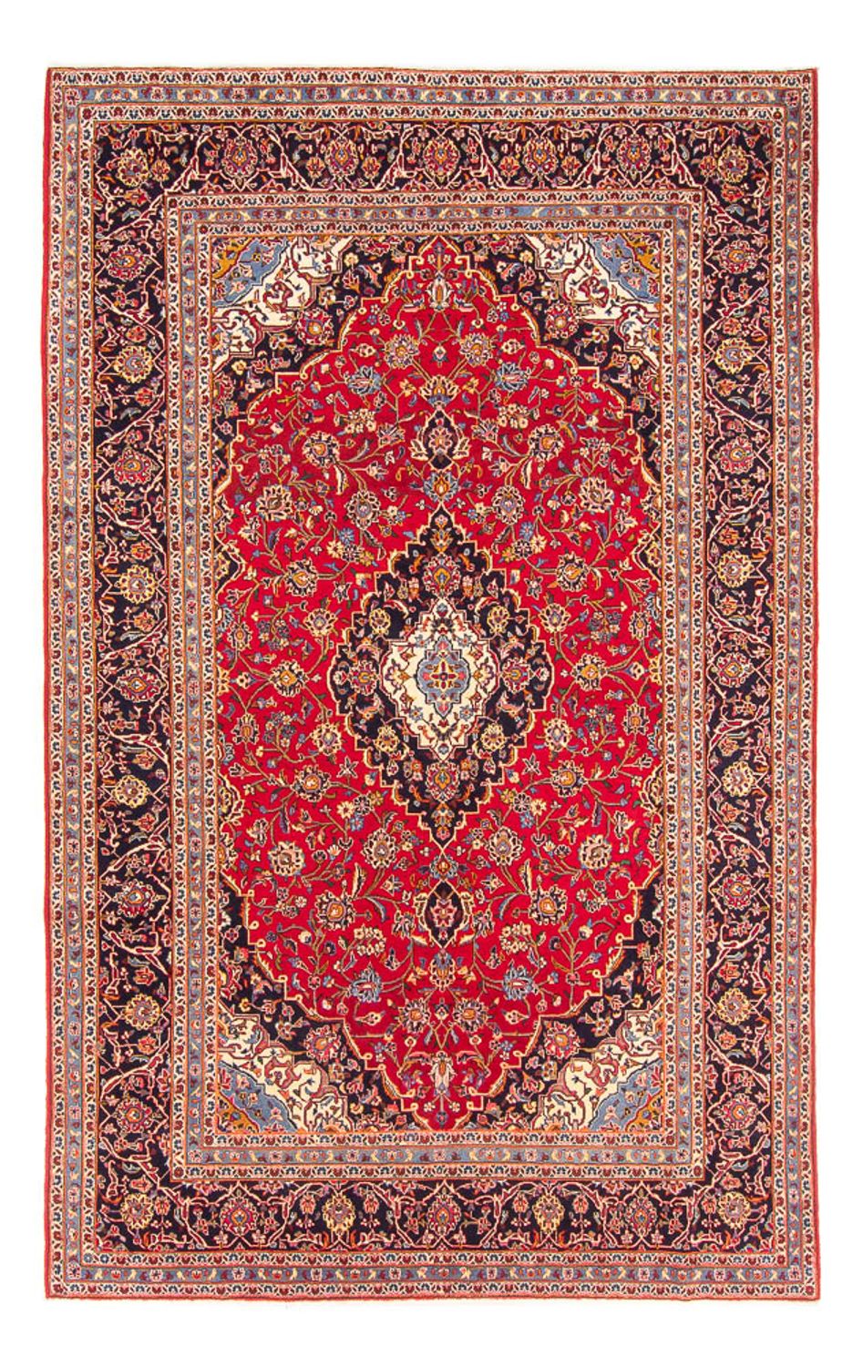 Perserteppich - Keshan - 305 x 209 cm - rot