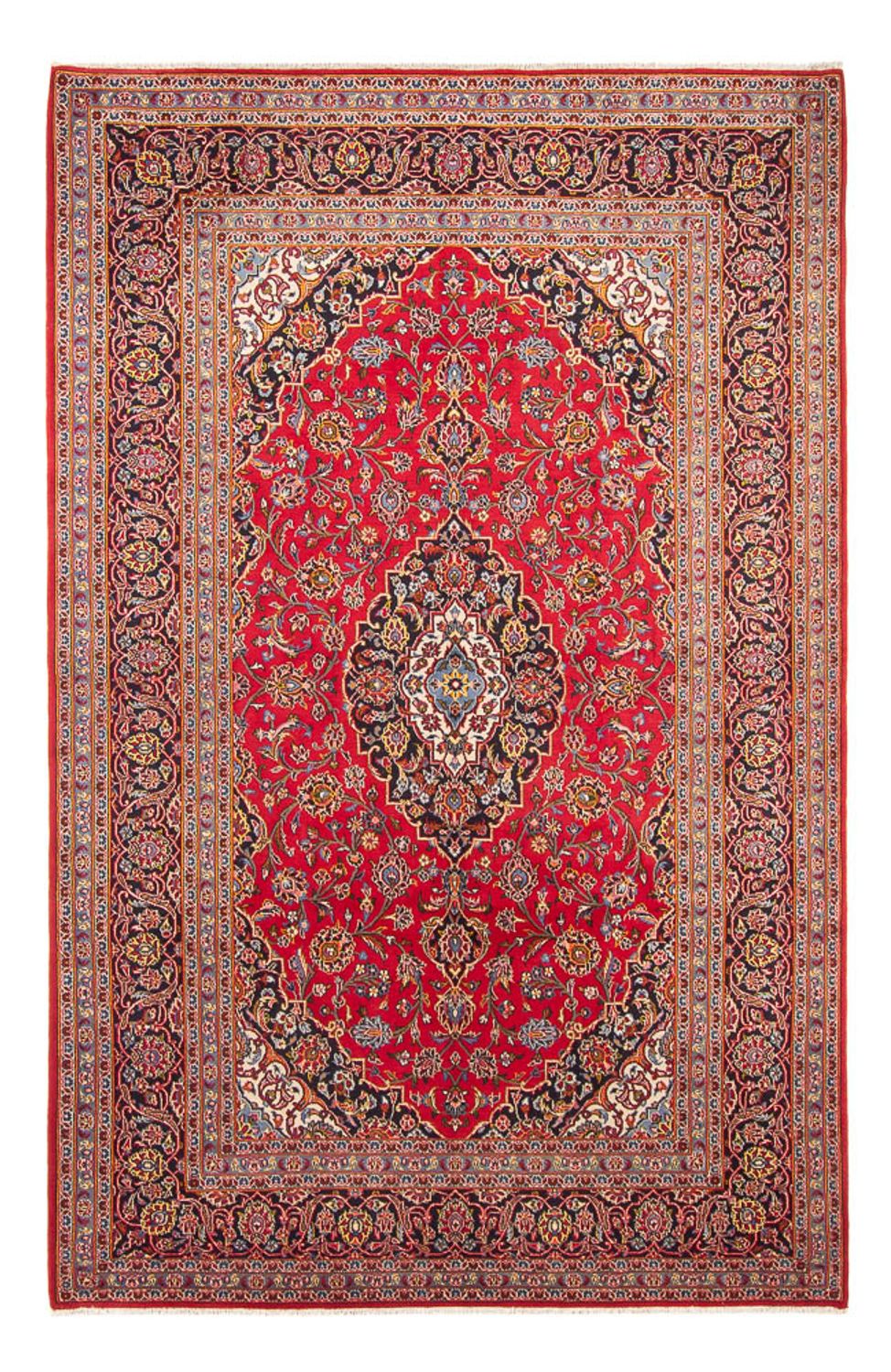 Perserteppich - Keshan - 307 x 210 cm - rot