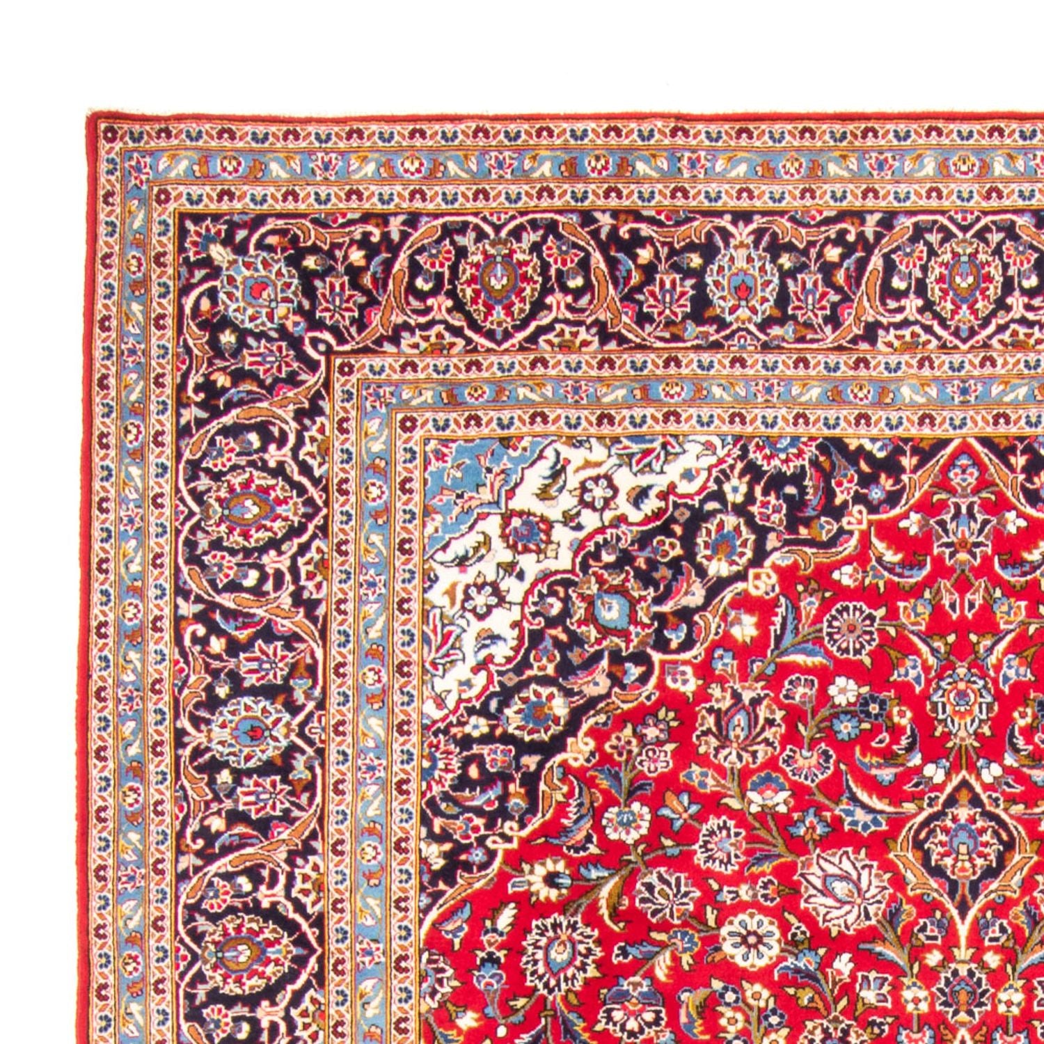 Perserteppich - Keshan - 341 x 241 cm - rot