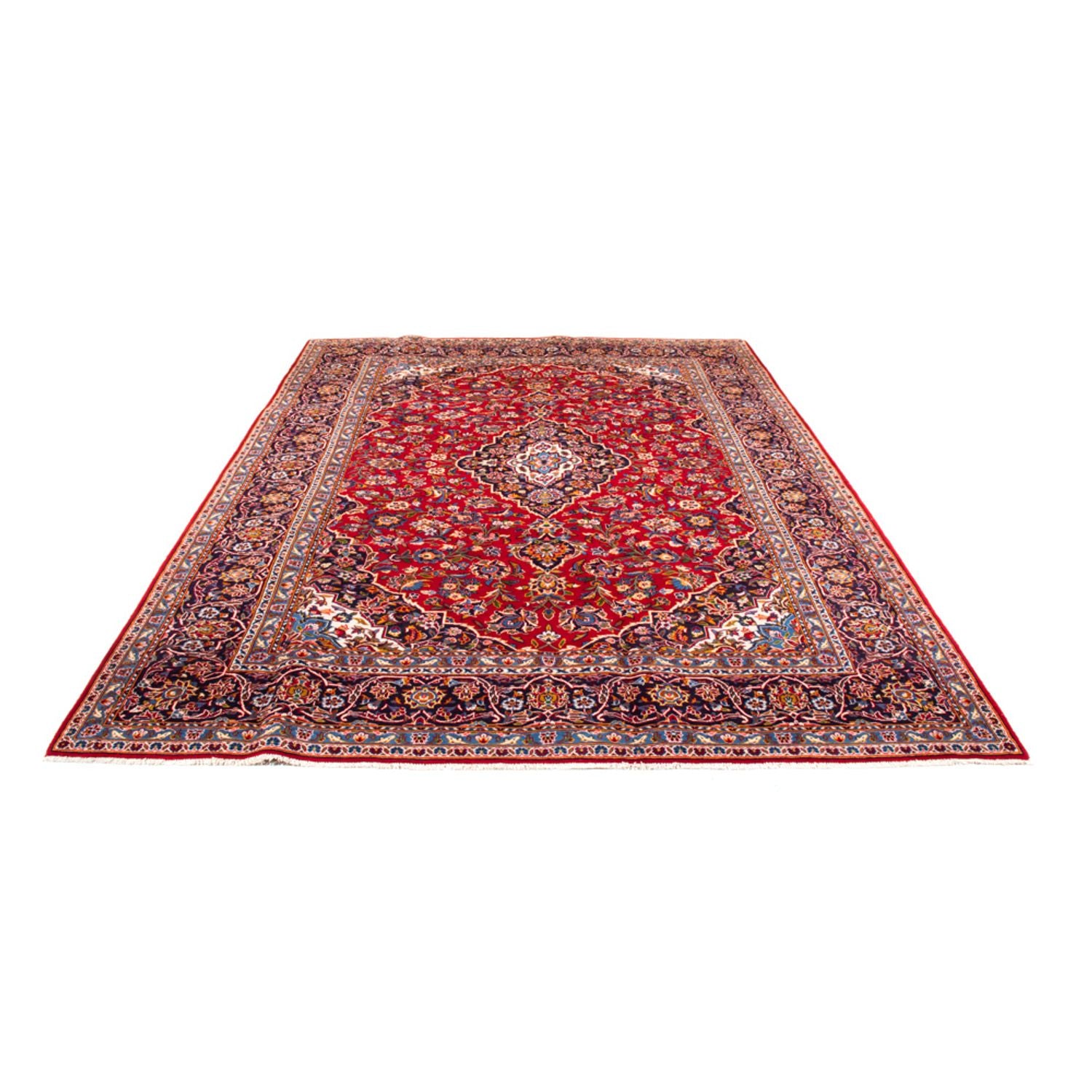 Perserteppich - Keshan - 343 x 241 cm - rot