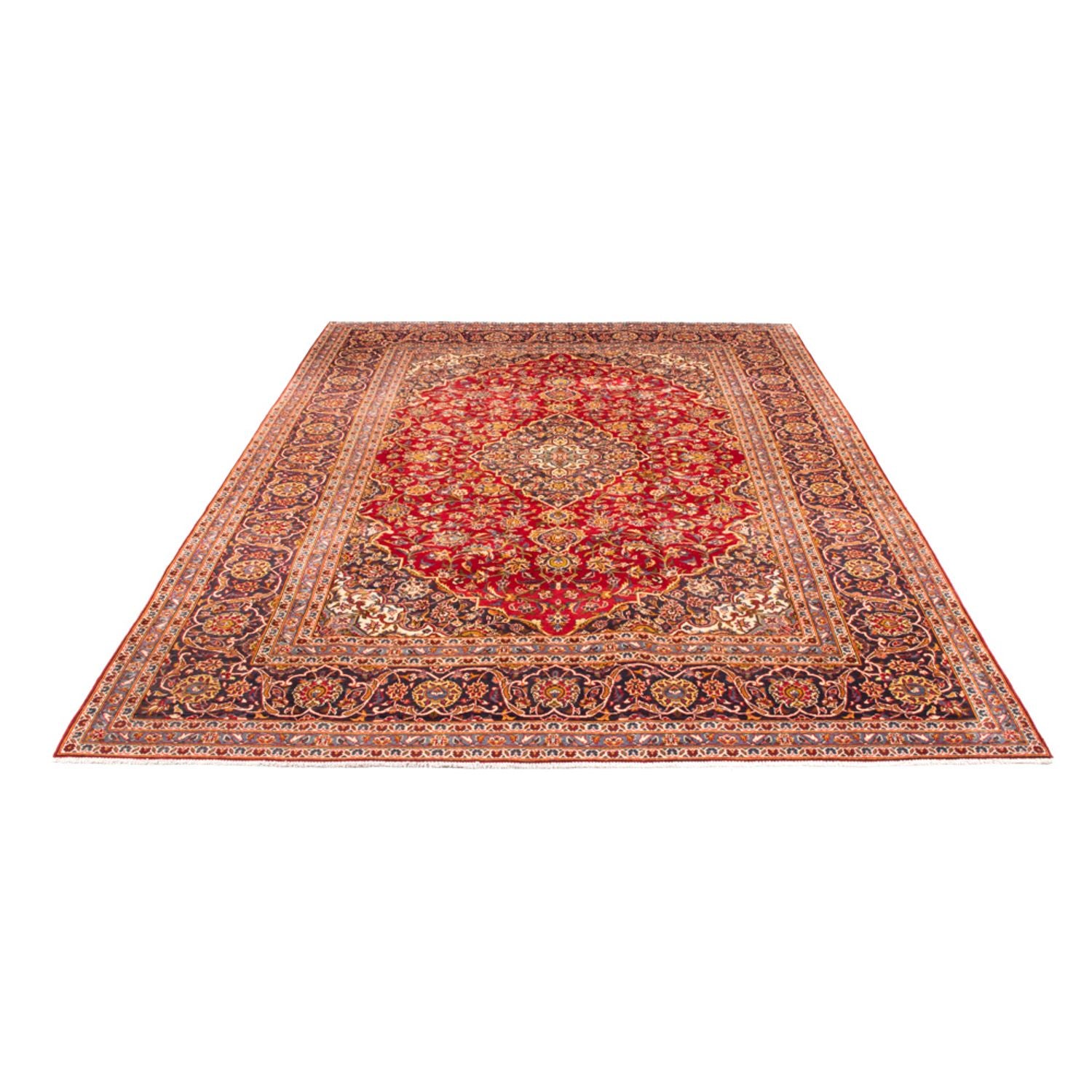 Perserteppich - Keshan - 344 x 243 cm - rot