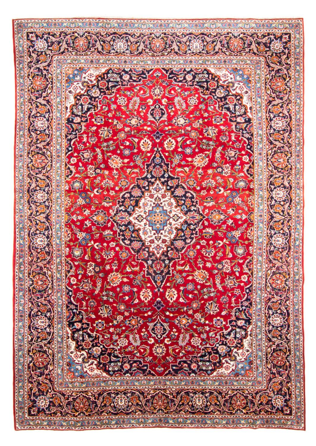 Perserteppich - Keshan - 347 x 242 cm - rot
