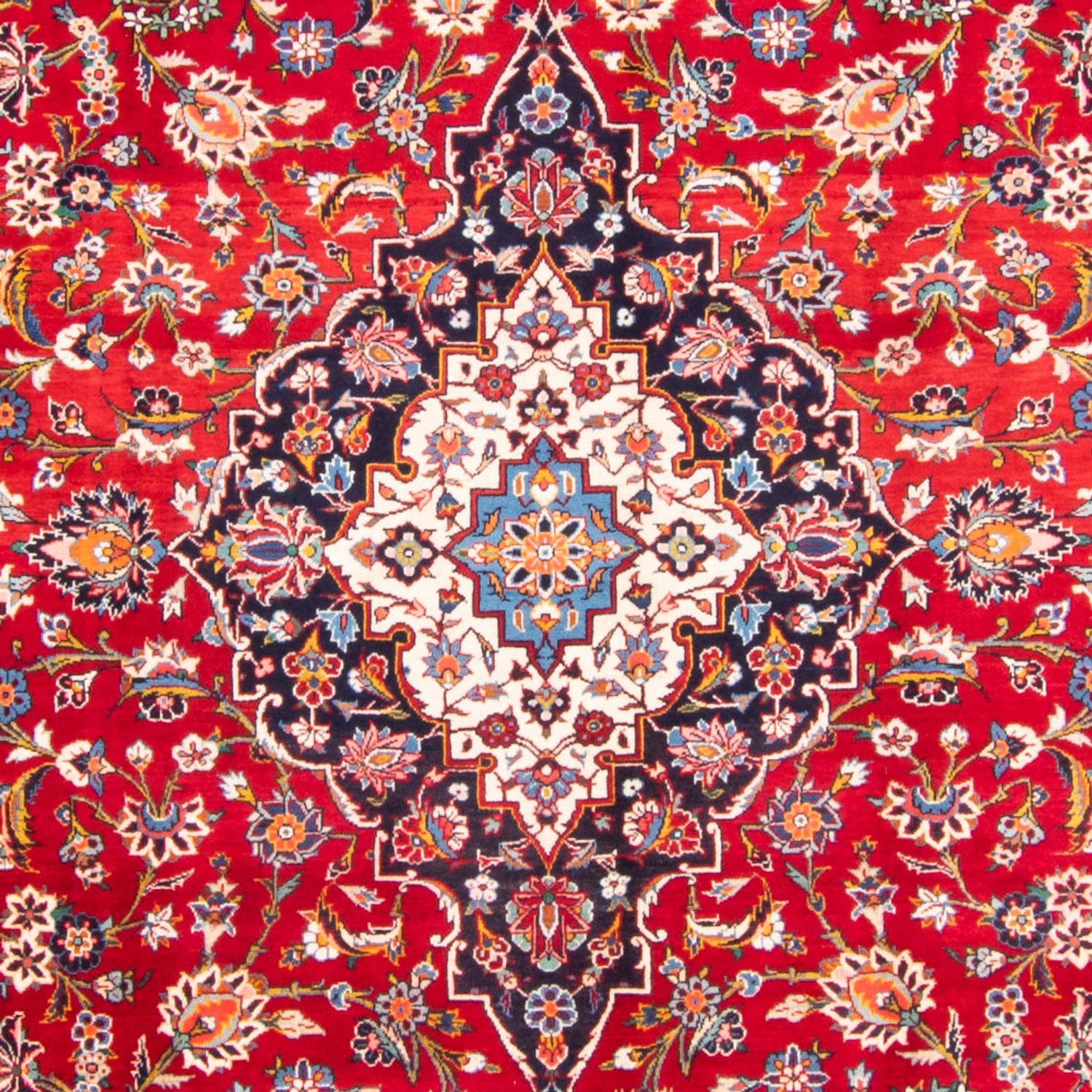 Perserteppich - Keshan - 347 x 242 cm - rot