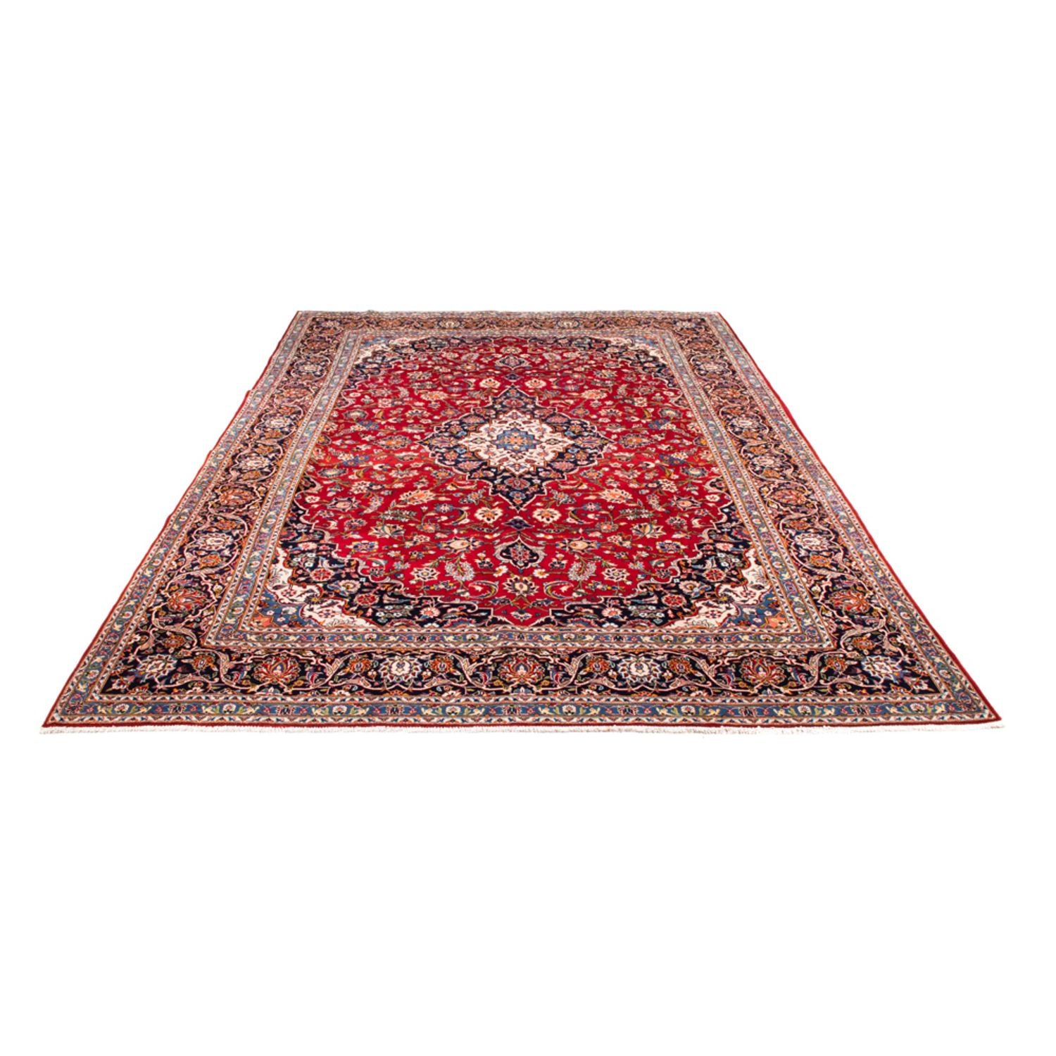Perserteppich - Keshan - 347 x 242 cm - rot