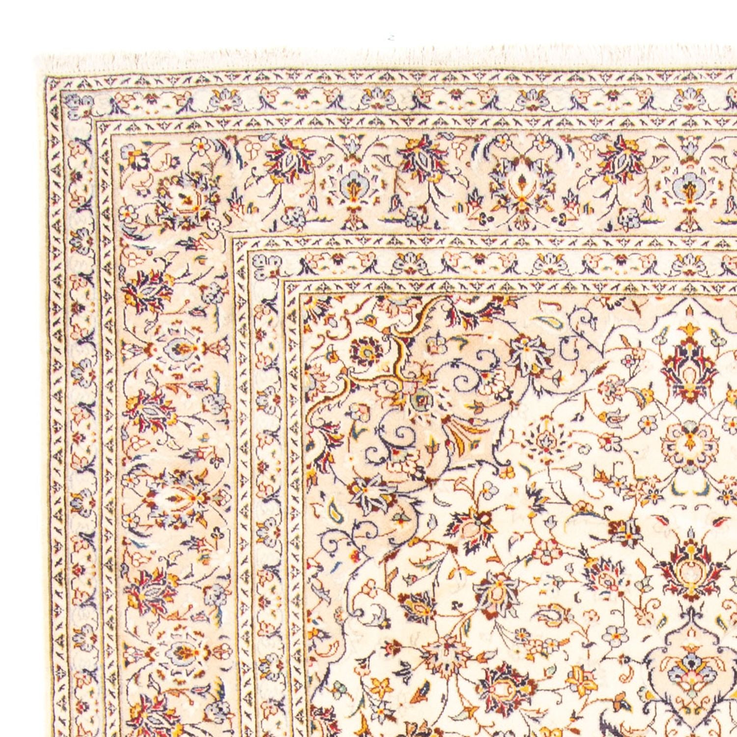 Perserteppich - Keshan - 347 x 243 cm - creme