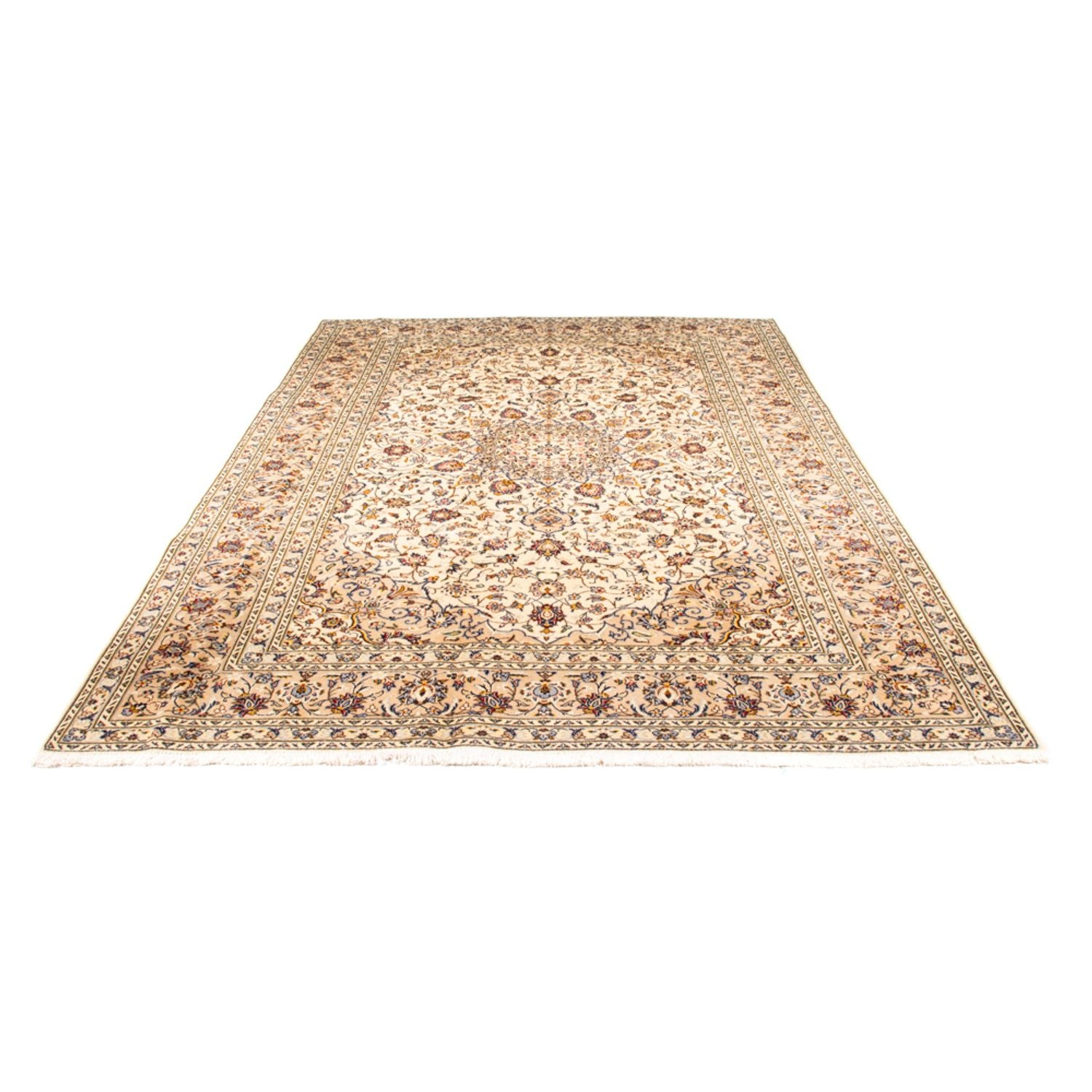 Perserteppich - Keshan - 347 x 243 cm - creme