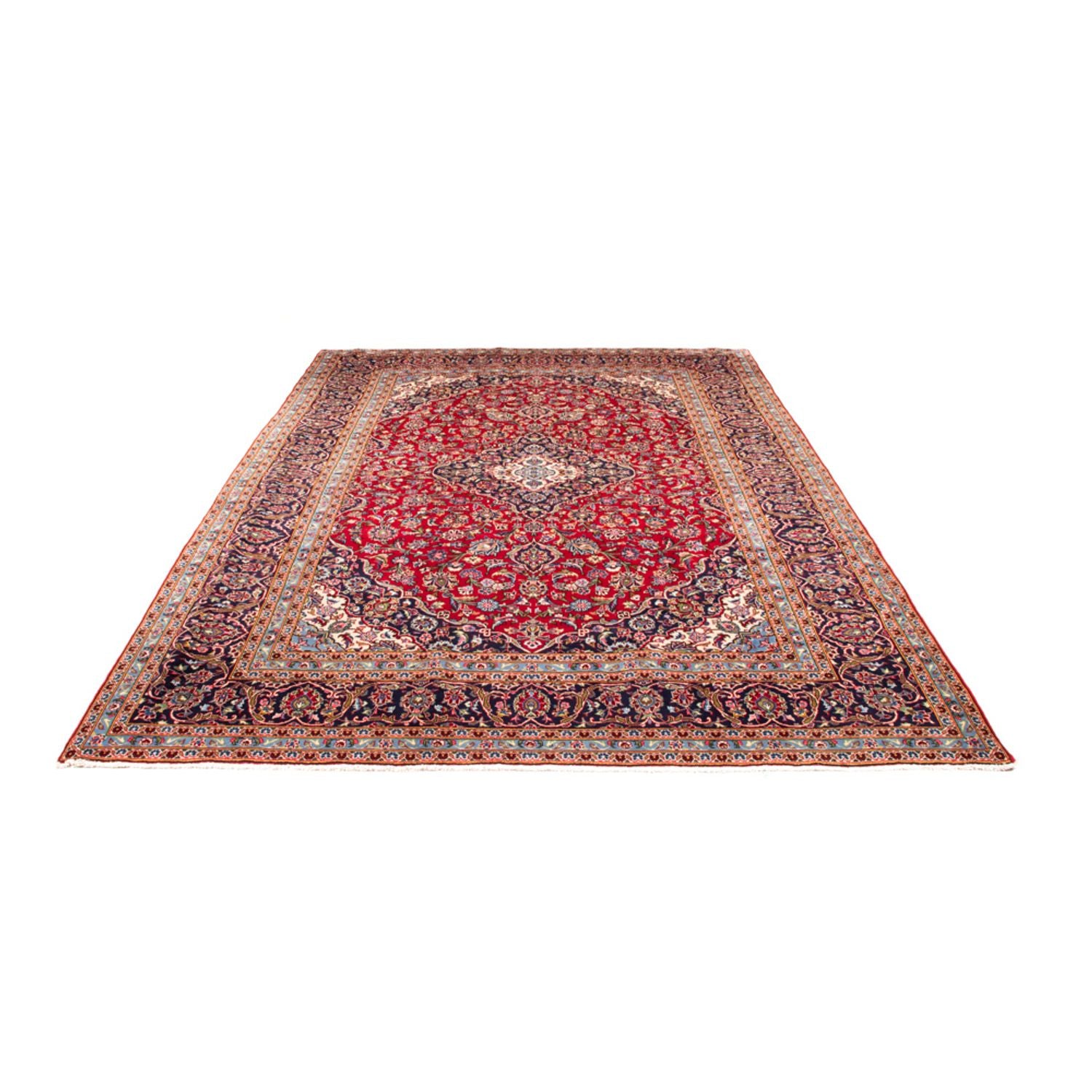 Perserteppich - Keshan - 349 x 243 cm - rot