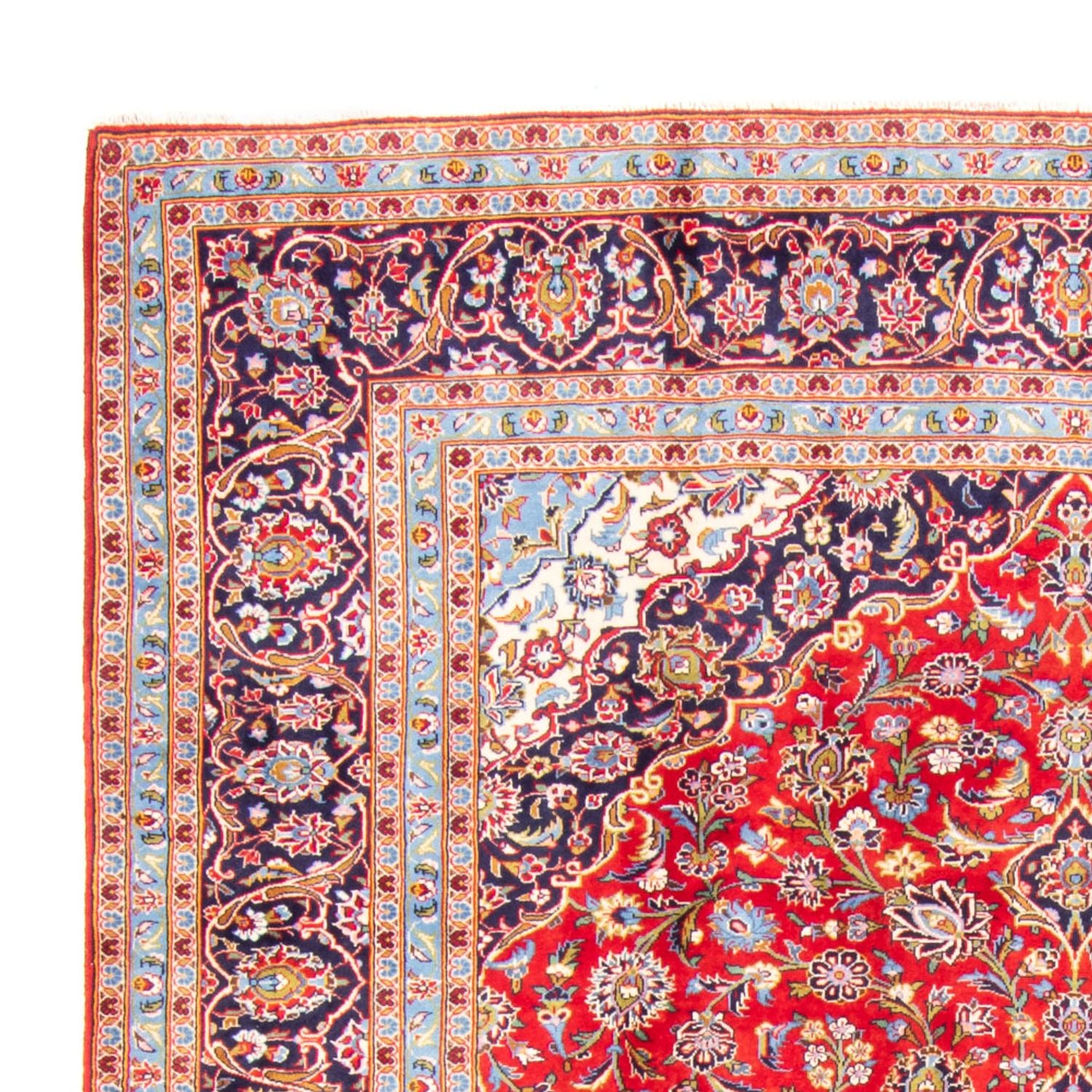 Perserteppich - Keshan - 350 x 248 cm - rot