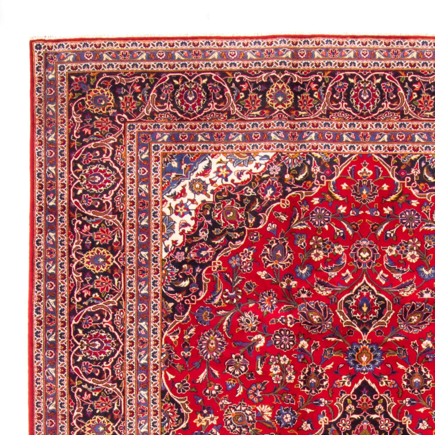 Perserteppich - Keshan - 358 x 244 cm - rot