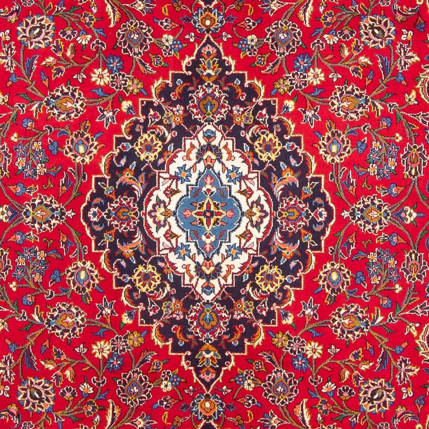 Perserteppich - Keshan - 353 x 250 cm - rot