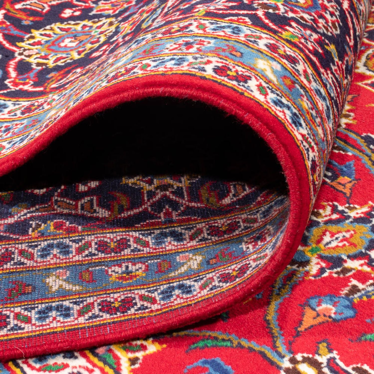 Perserteppich - Keshan - 353 x 250 cm - rot