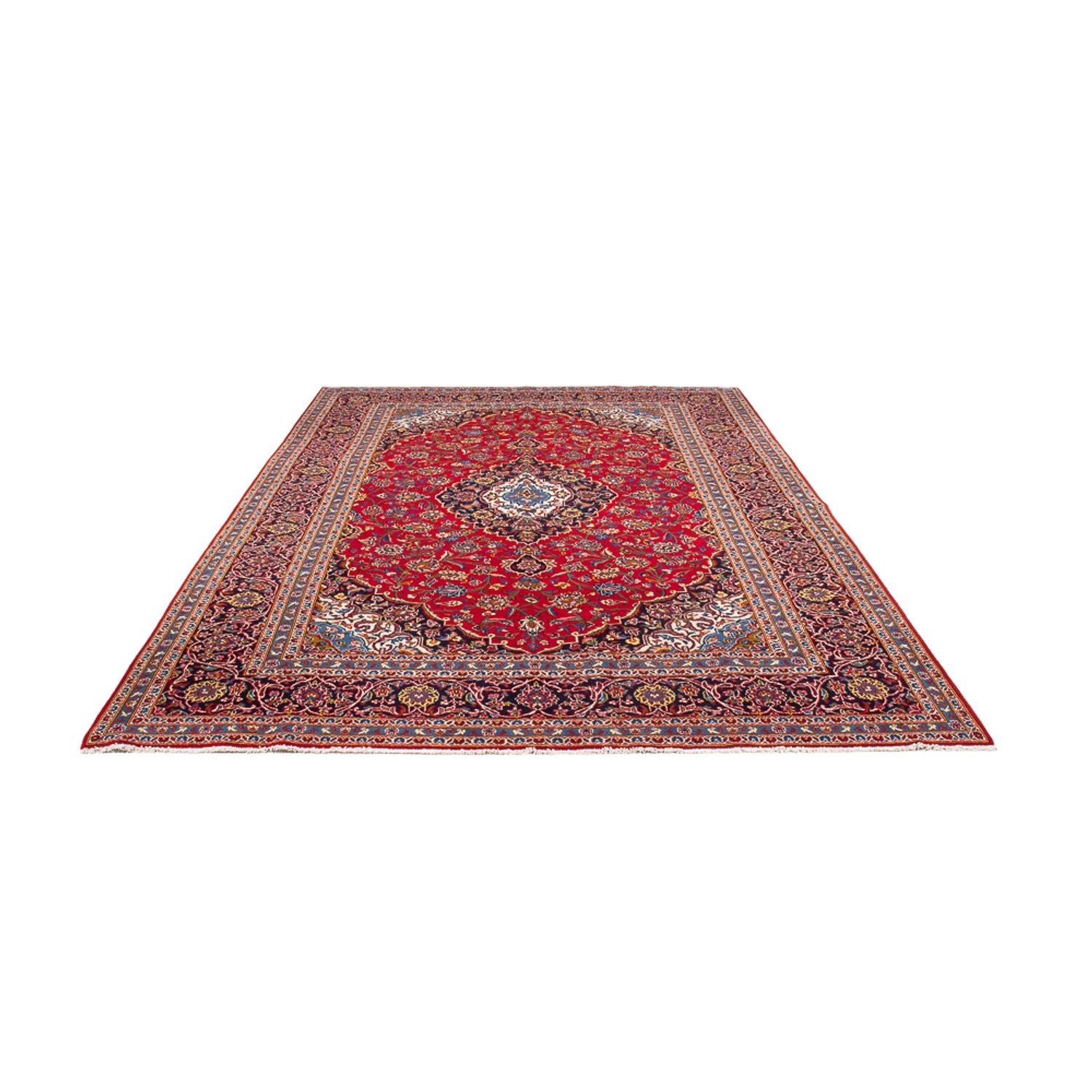 Perserteppich - Keshan - 353 x 250 cm - rot