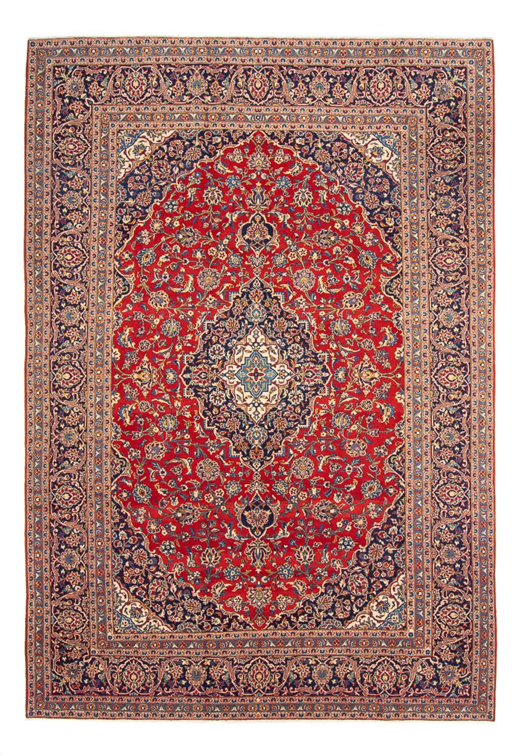 Perserteppich - Keshan - 353 x 250 cm - rot