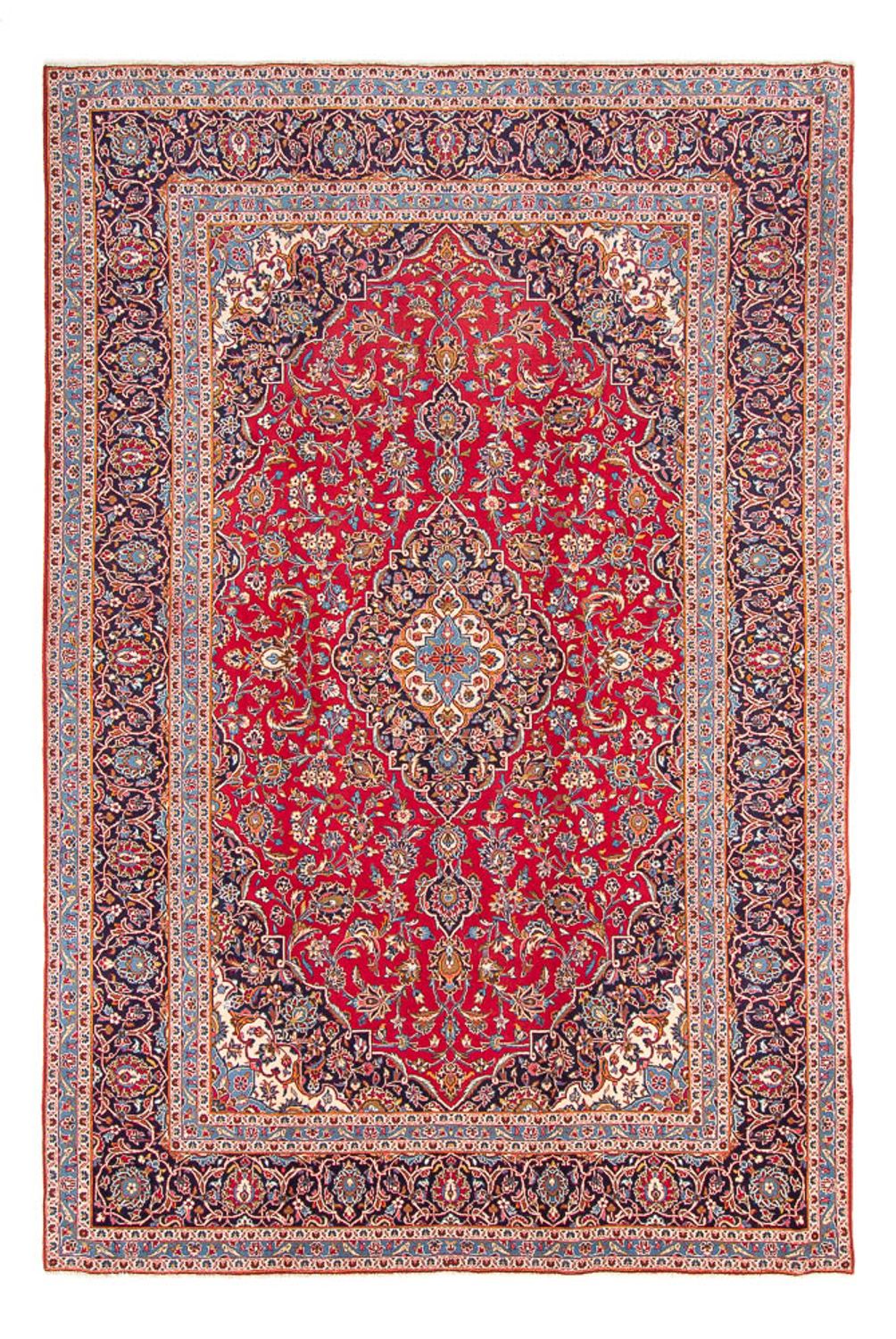 Perserteppich - Keshan - 360 x 247 cm - rot