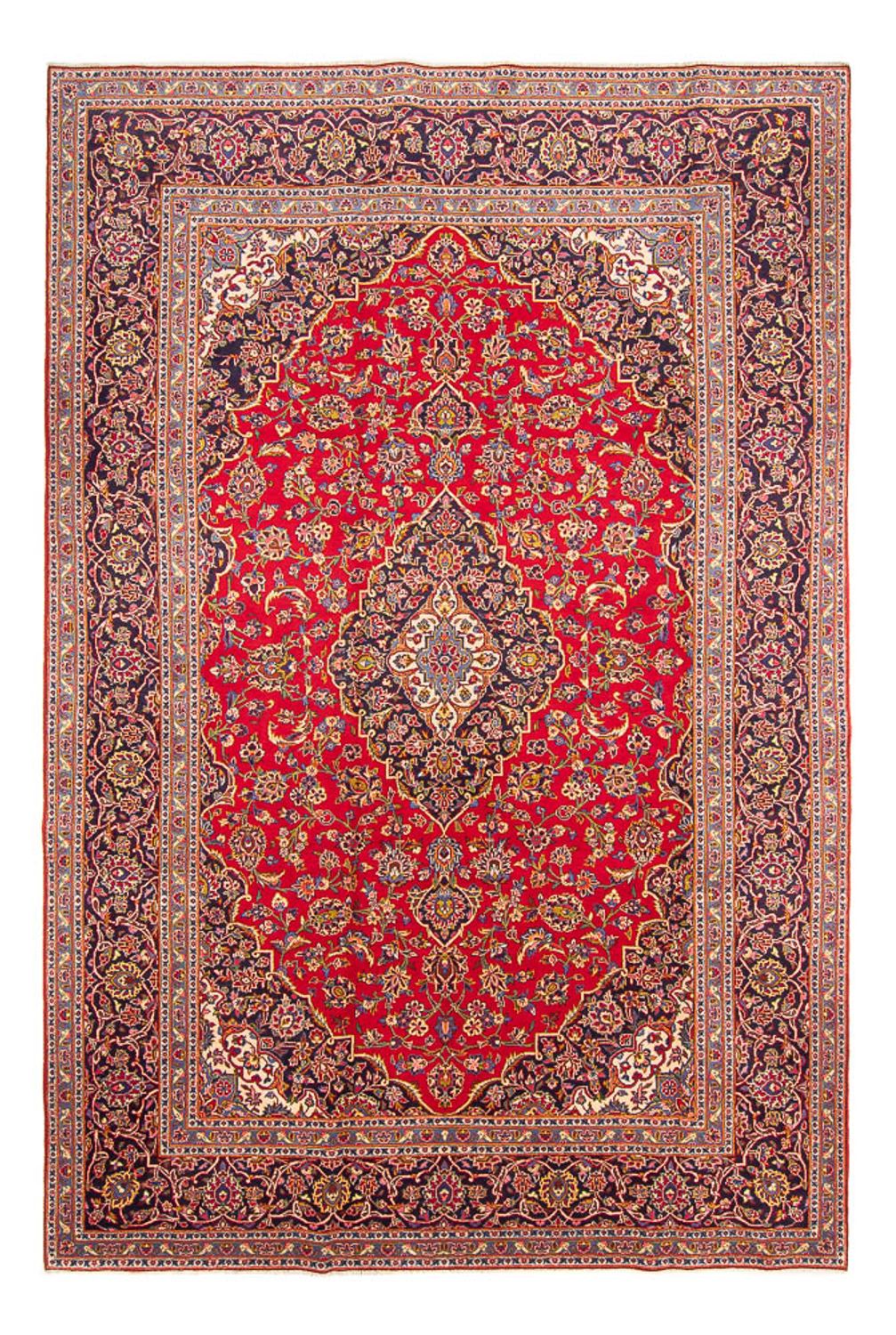 Perserteppich - Keshan - 365 x 244 cm - rot