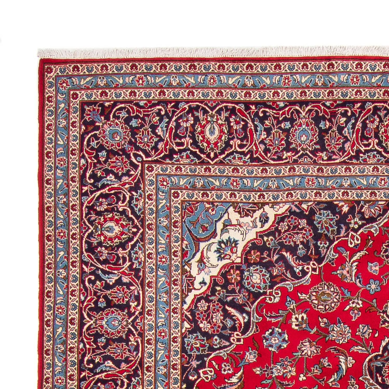 Perserteppich - Keshan - 365 x 247 cm - rot