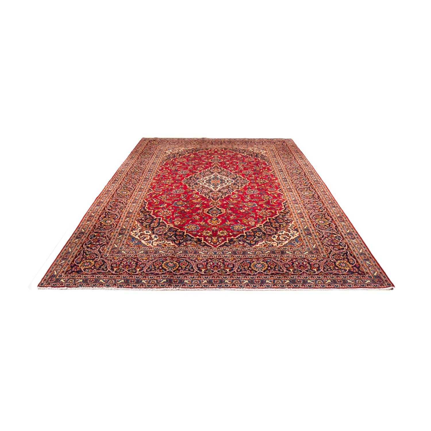 Perserteppich - Keshan - 372 x 248 cm - rot
