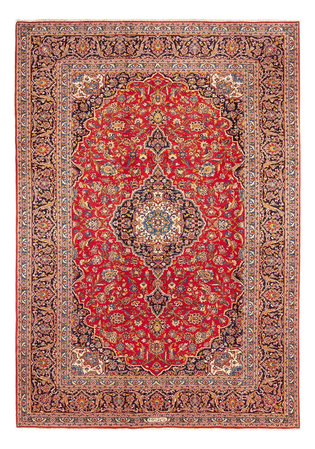 Perserteppich - Keshan - 360 x 257 cm - rost