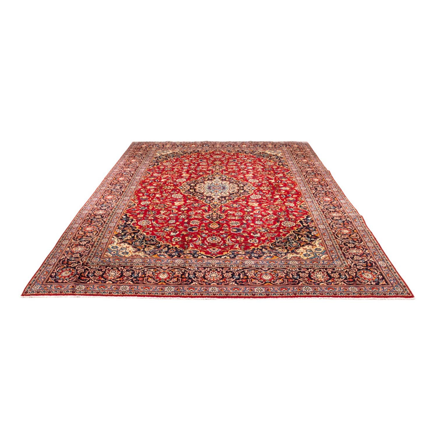 Perserteppich - Keshan - 359 x 260 cm - rot