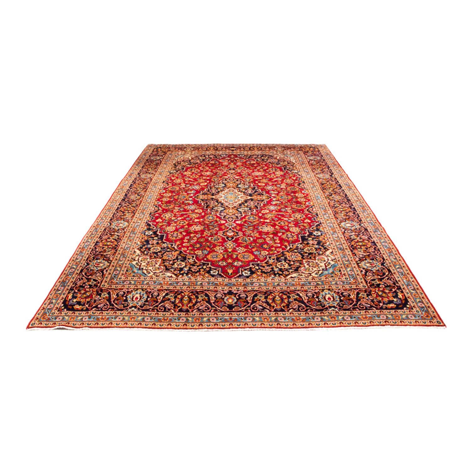 Perserteppich - Keshan - 380 x 248 cm - rot