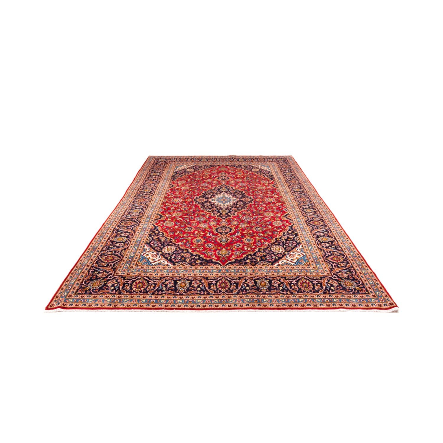 Perserteppich - Keshan - 380 x 248 cm - rot