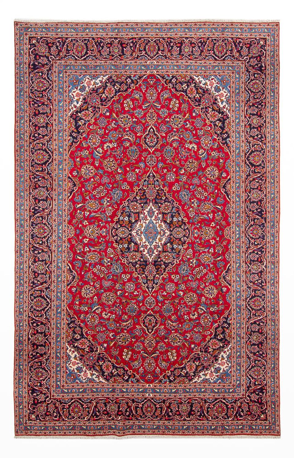 Perserteppich - Keshan - 378 x 250 cm - rot